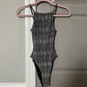 Sparkly bodysuit